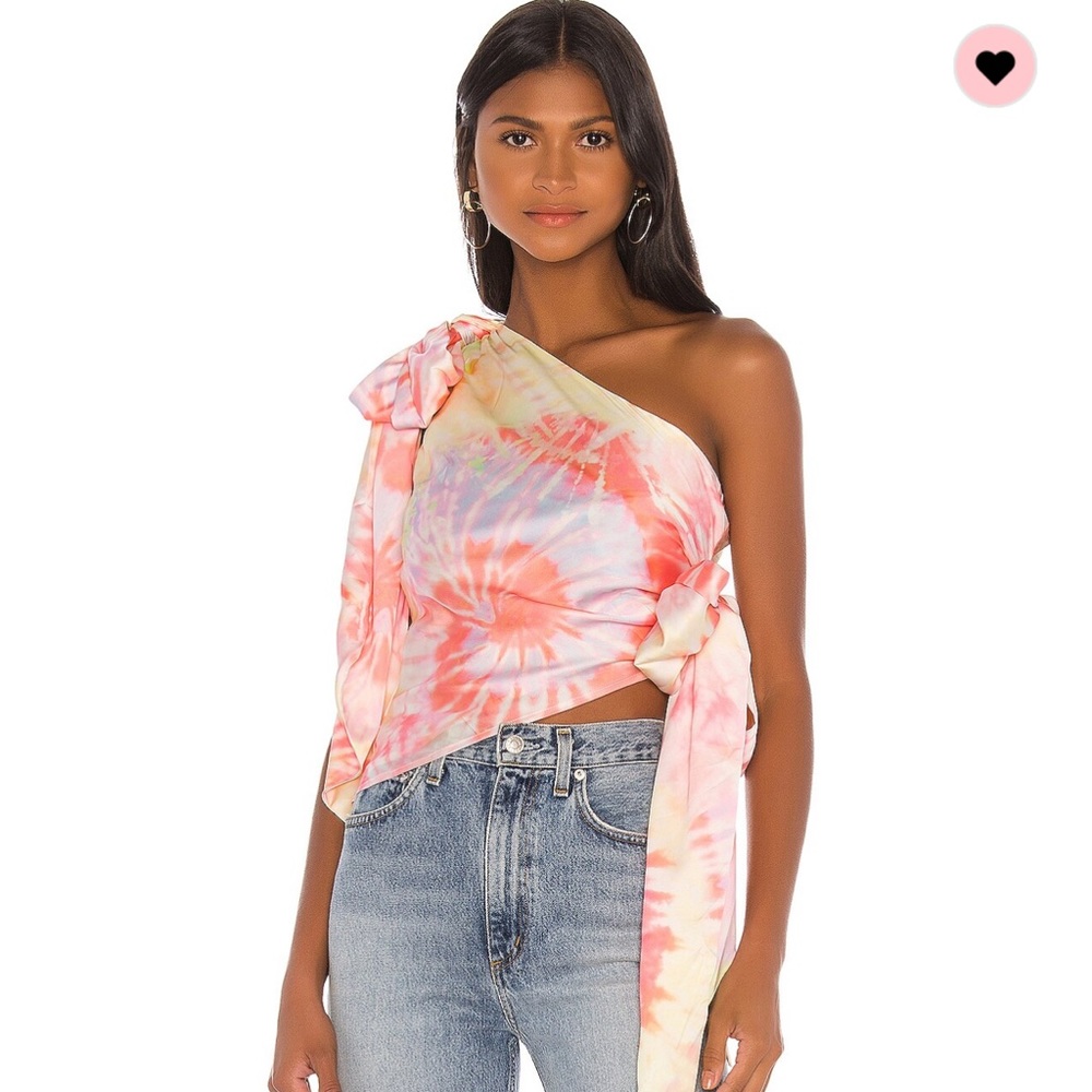 Lovers & Friends Tie Die Top